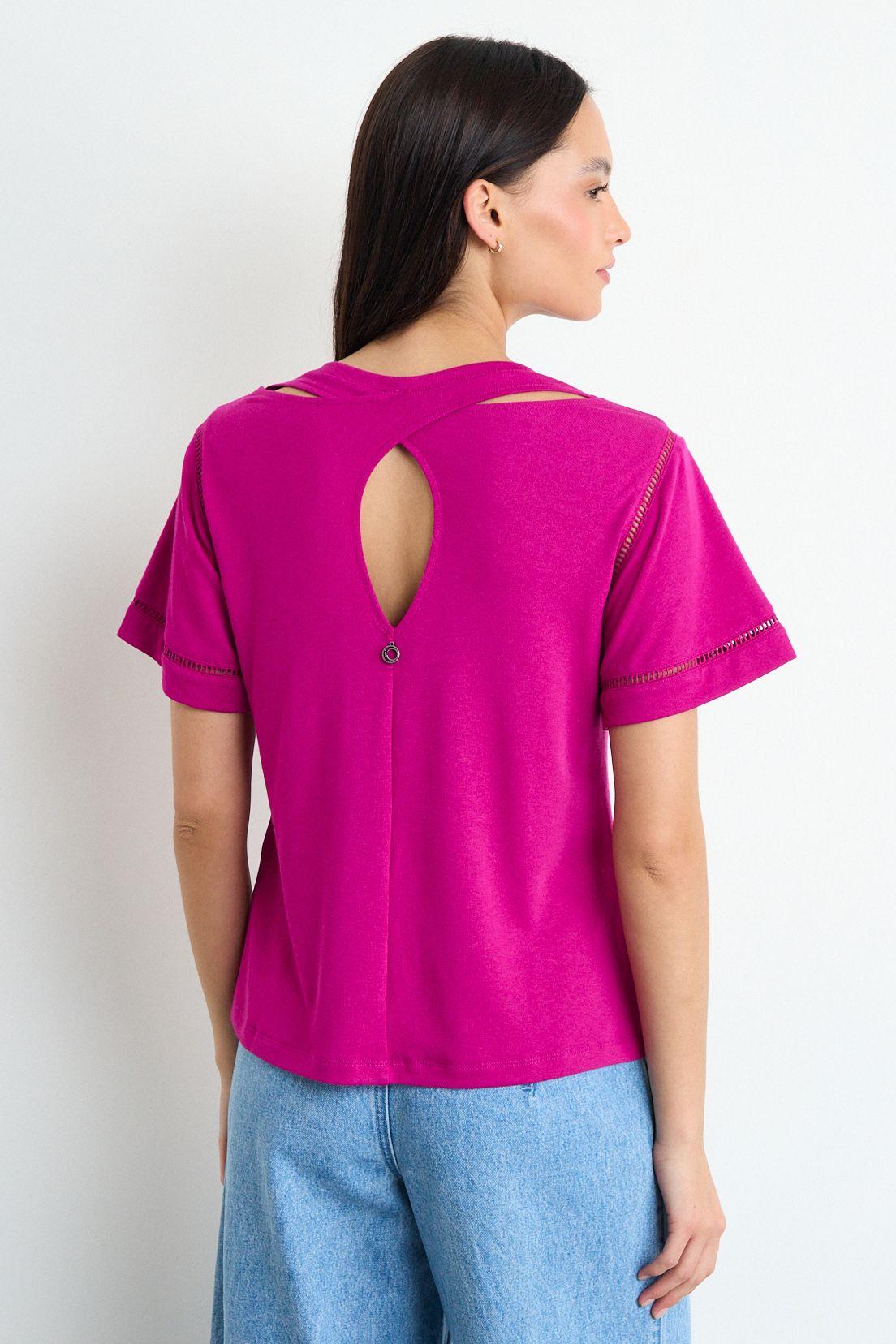 Polera Lisa Fucsia iO 14220225074116-2