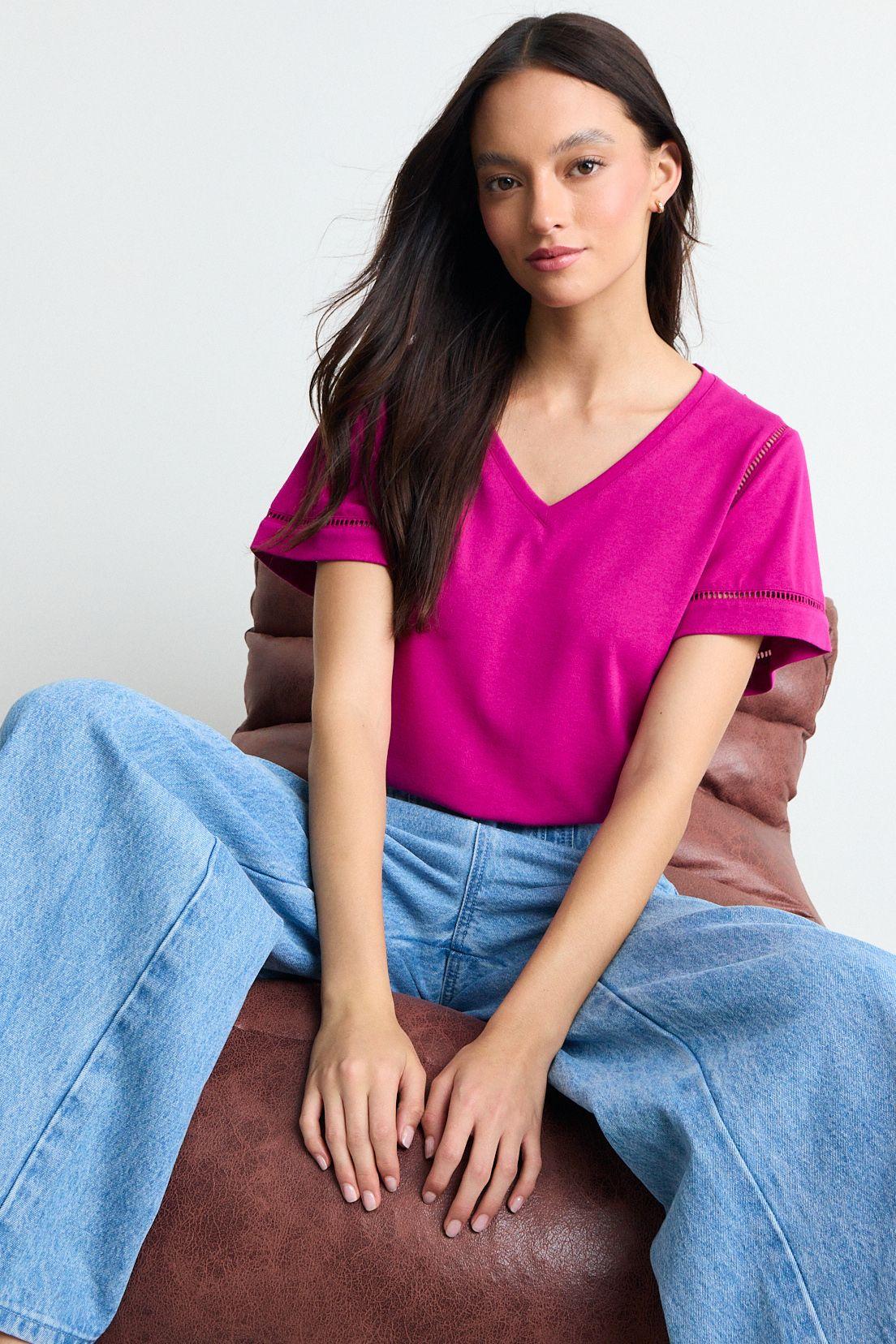 Polera Lisa Fucsia iO 14220225074116-3