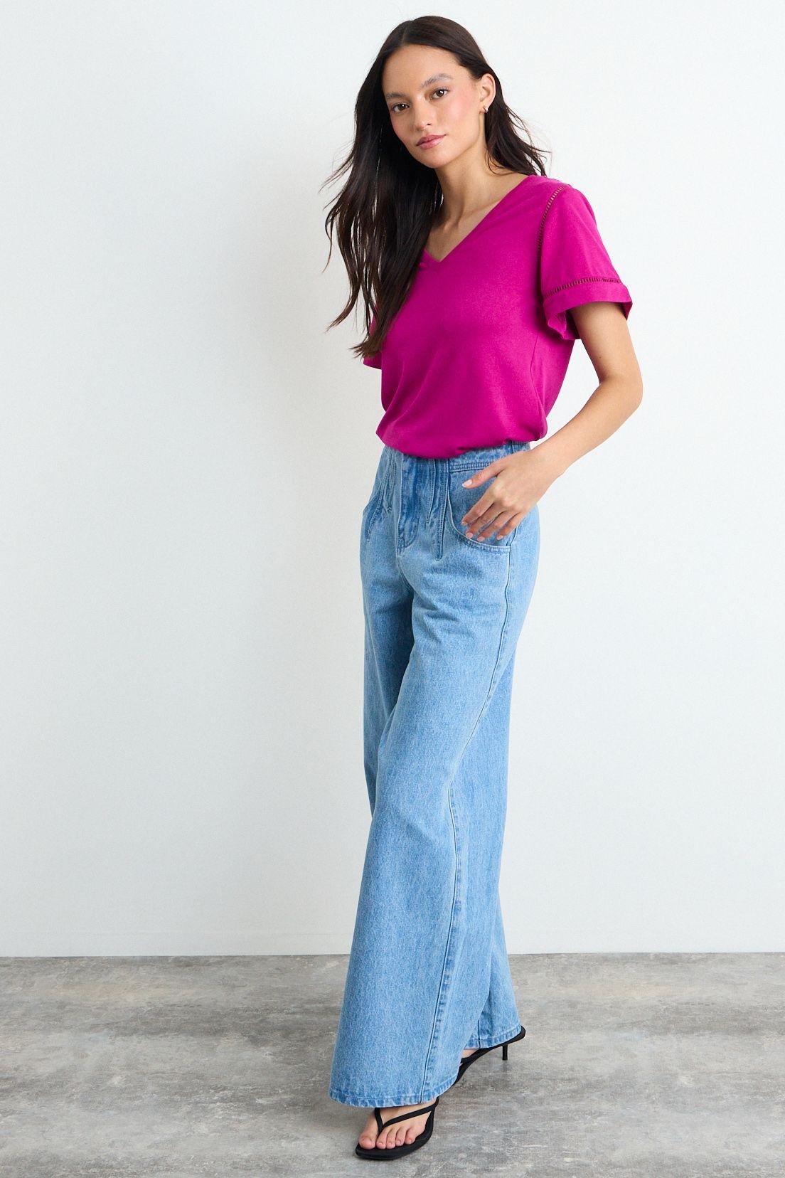 Polera Lisa Fucsia iO 14220225074116-4