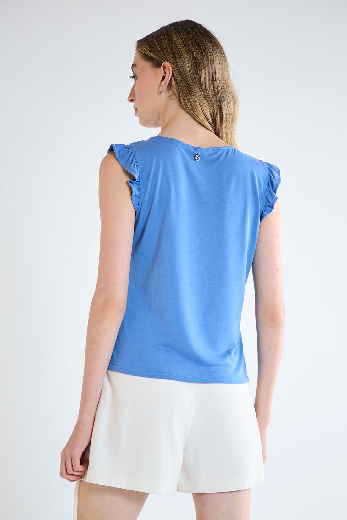 Polera Lisa Azul iO 14220125050134-3