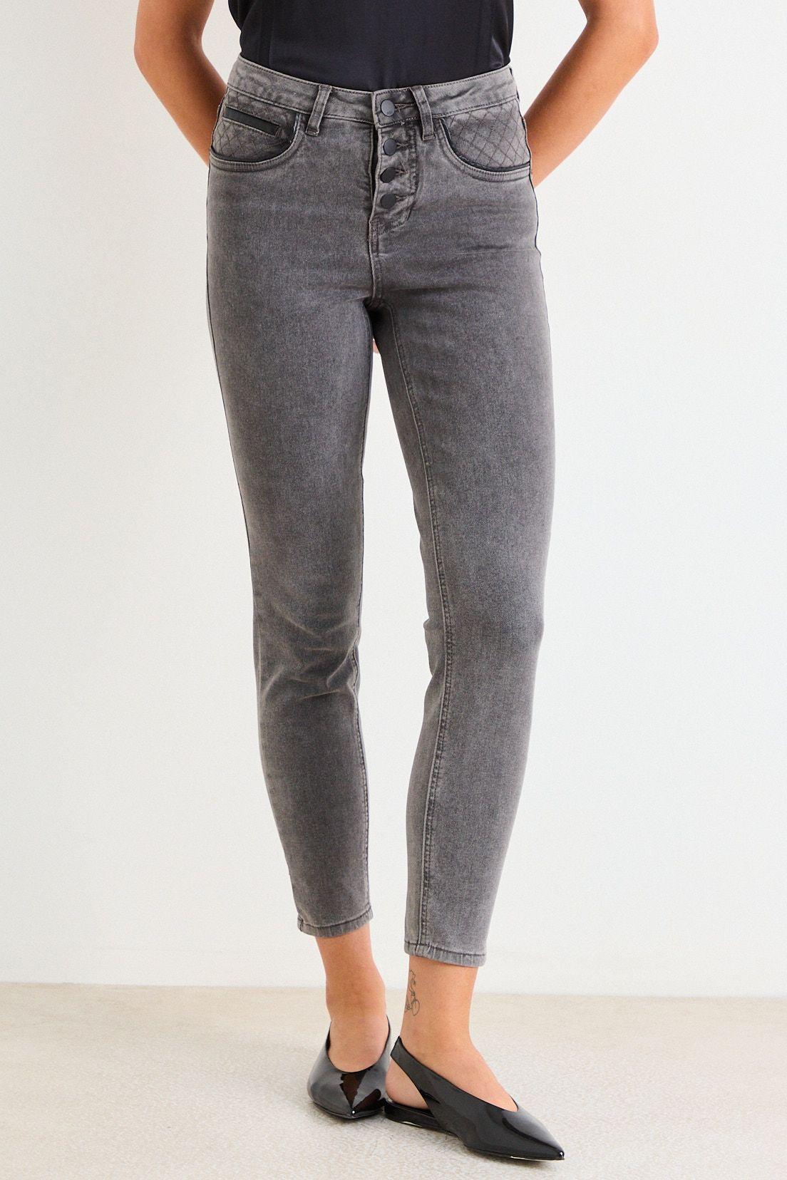 Skinny Jeans Gris Ash 11307126004113-3