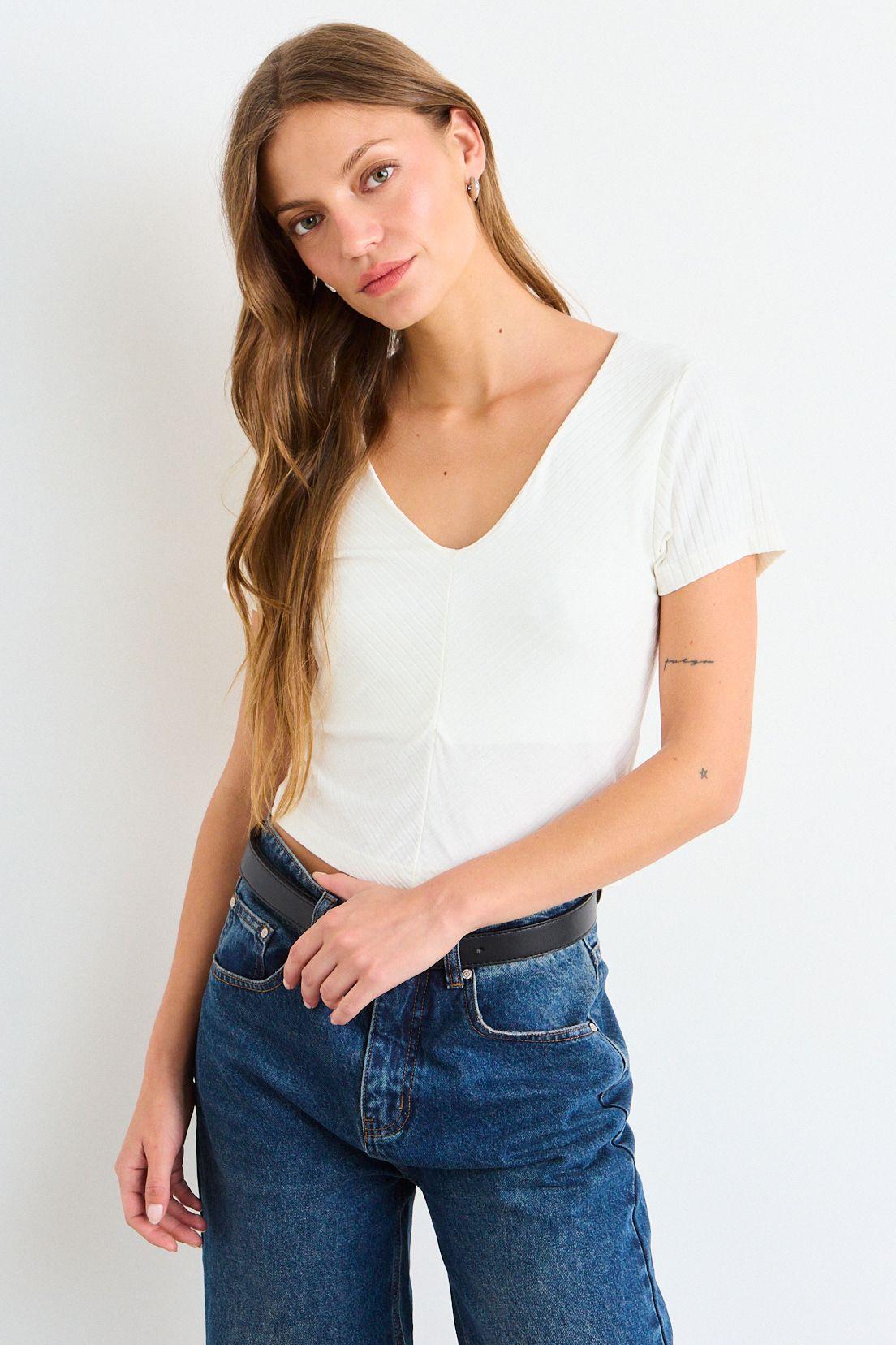 Polera Lisa Crudo iO 14204225104105-0