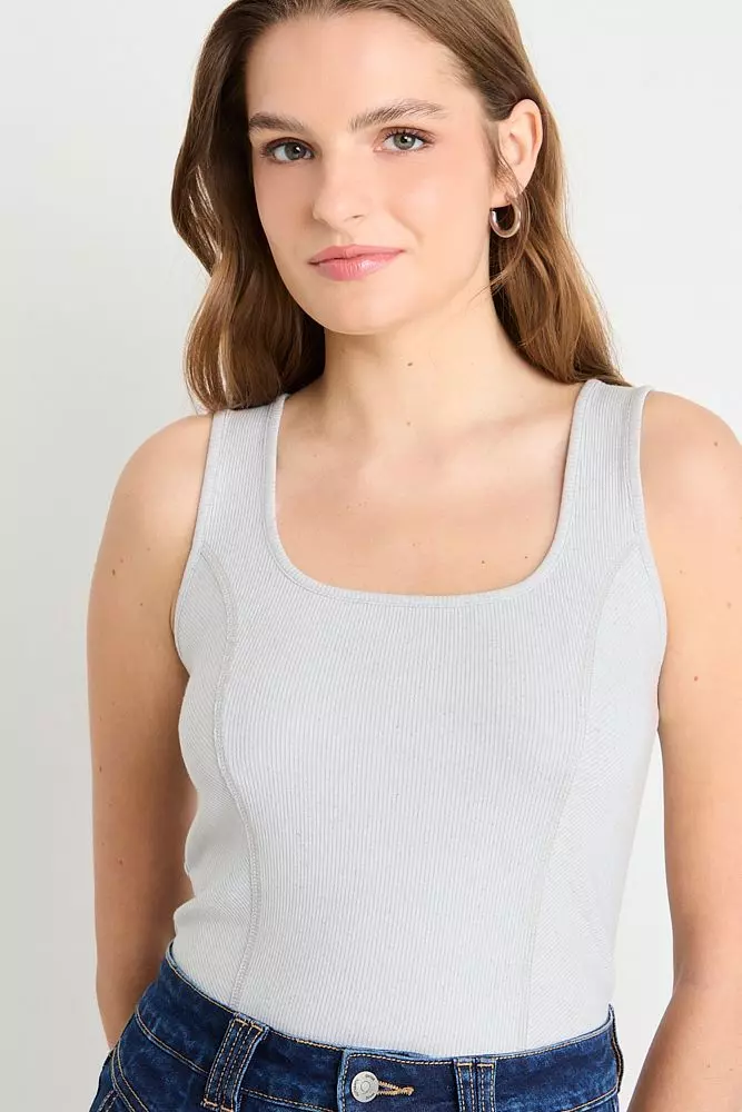 Polera Lisa Gris iO 14220225071113-0