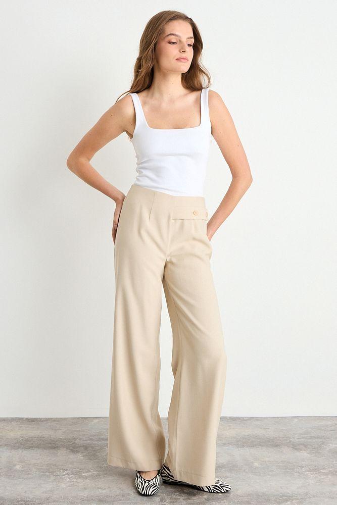 Pantalon Liso Beige iO 11020225061106-0