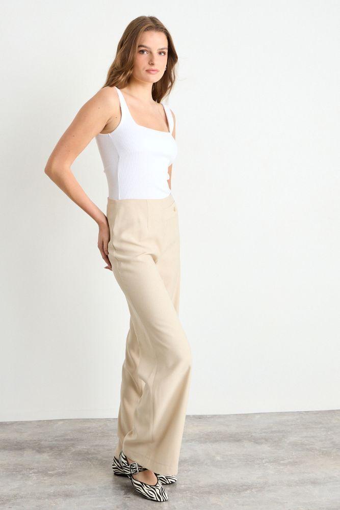 Pantalon Liso Beige iO 11020225061106-4