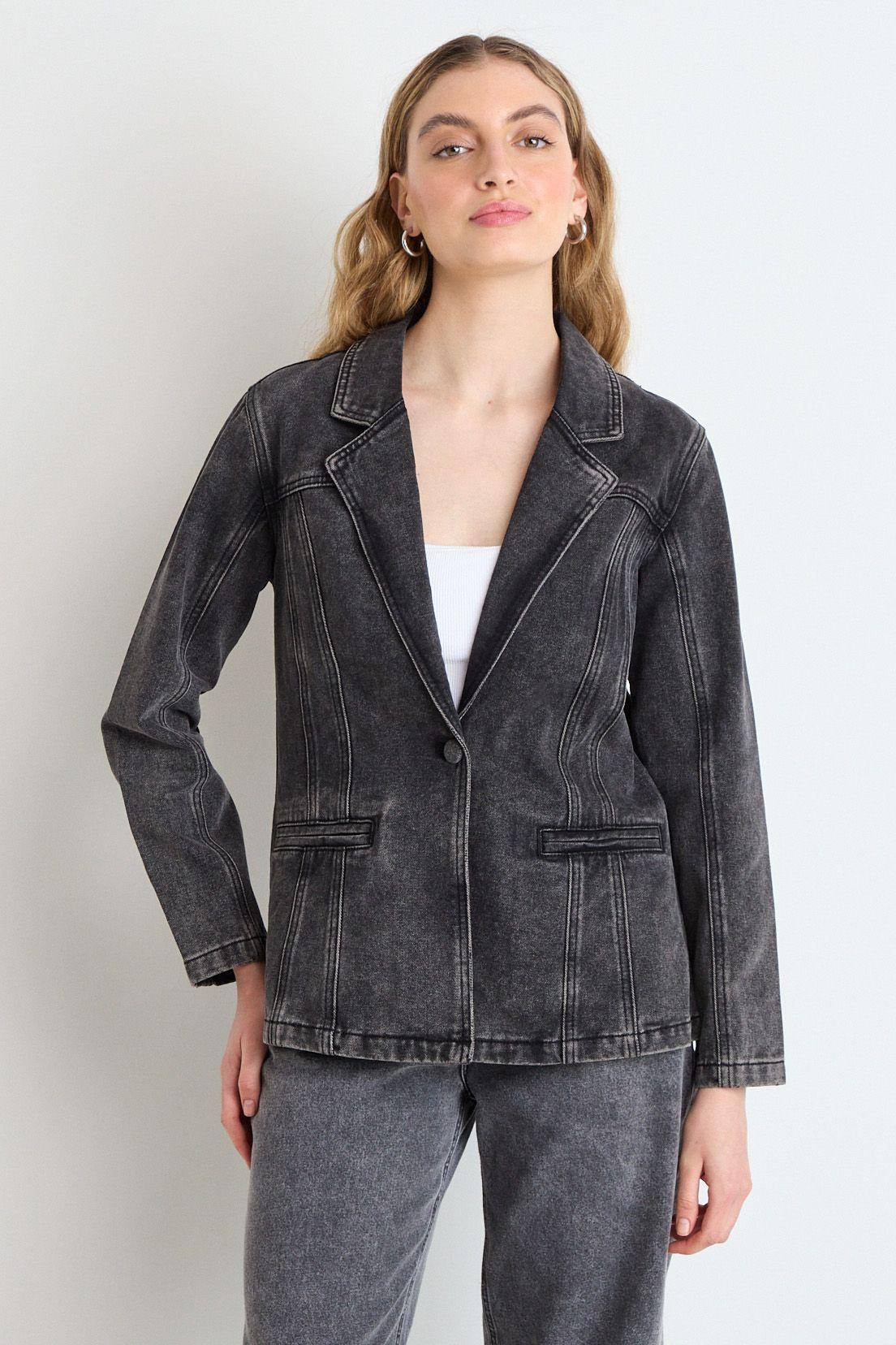 Blazer Gris iO 16020225012113-1