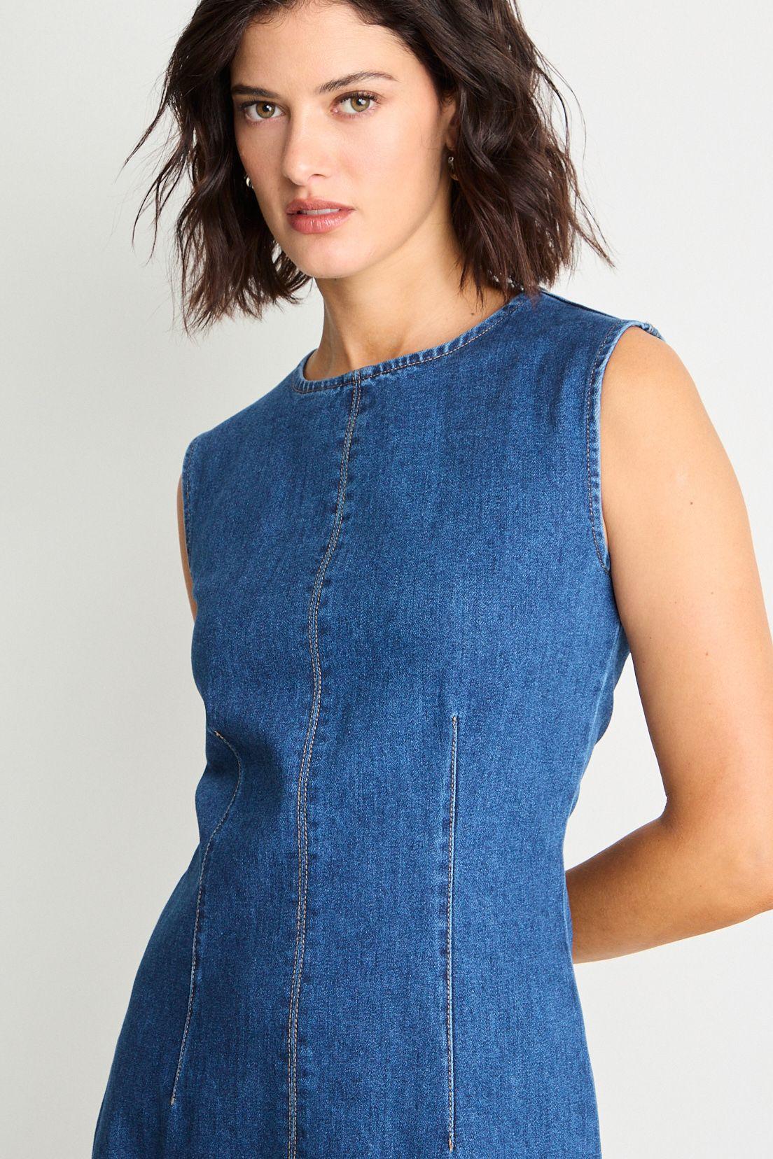 Vestido Largo Azul Ash 13807225001104-1