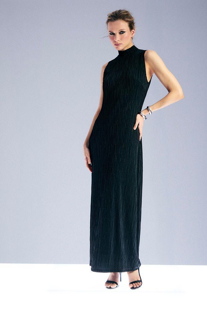 Vestido Largo Negro Ash 13507226050102-0