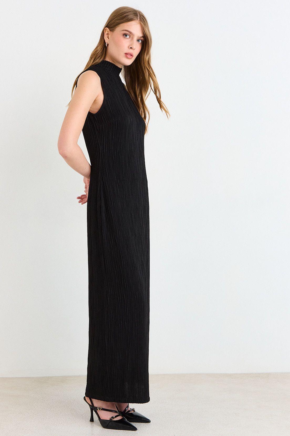 Vestido Largo Negro Ash 13507226050102-4