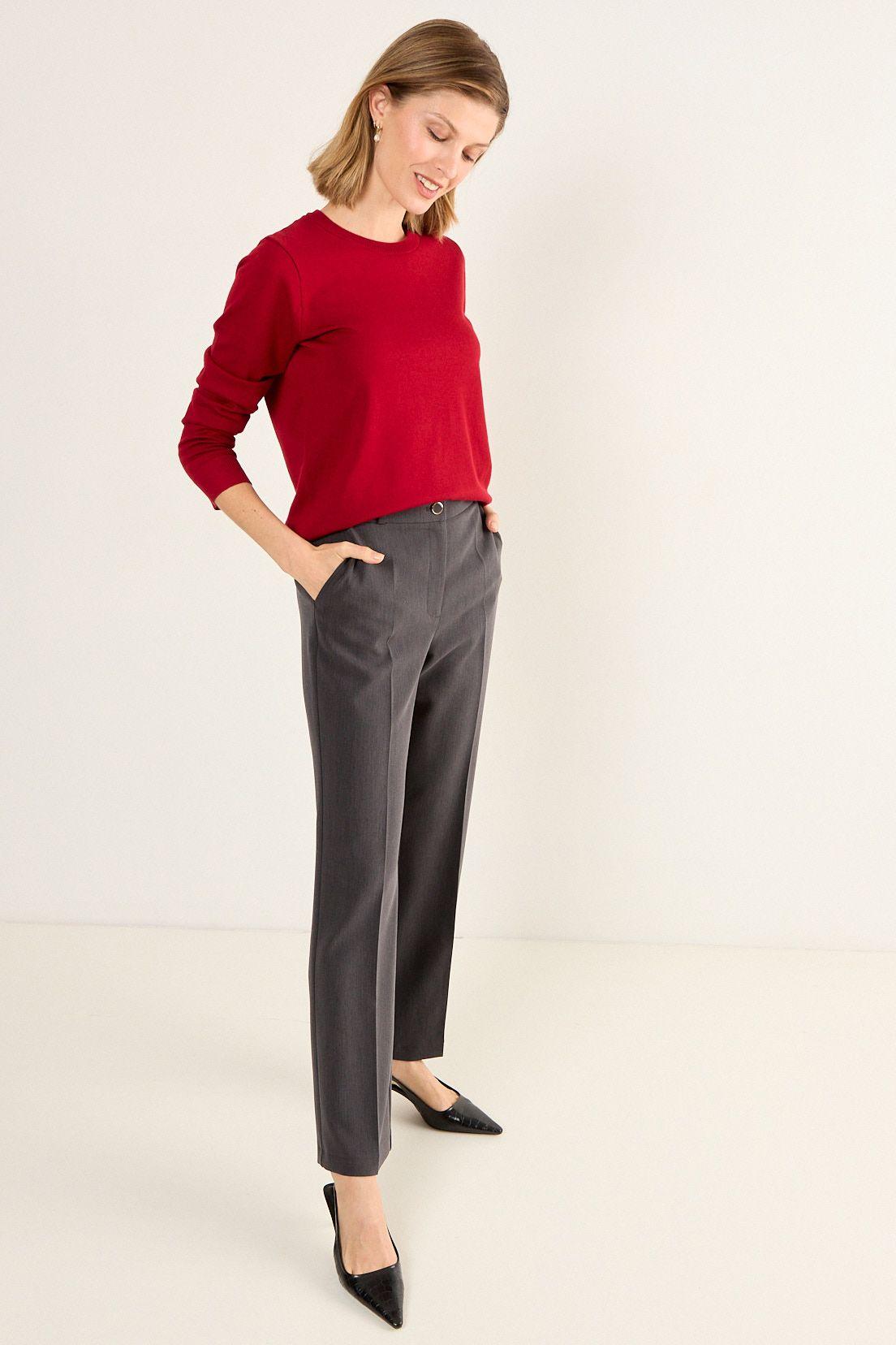 Sweater Liso Rojo Ma Griffe 18102126200103-4