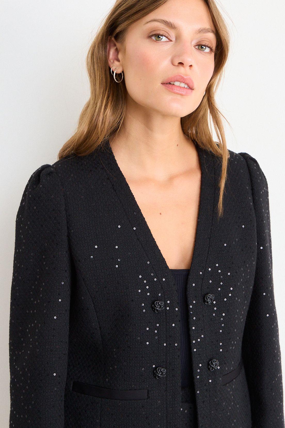 Blazer Fantasia Negro iO 16120126052102-1