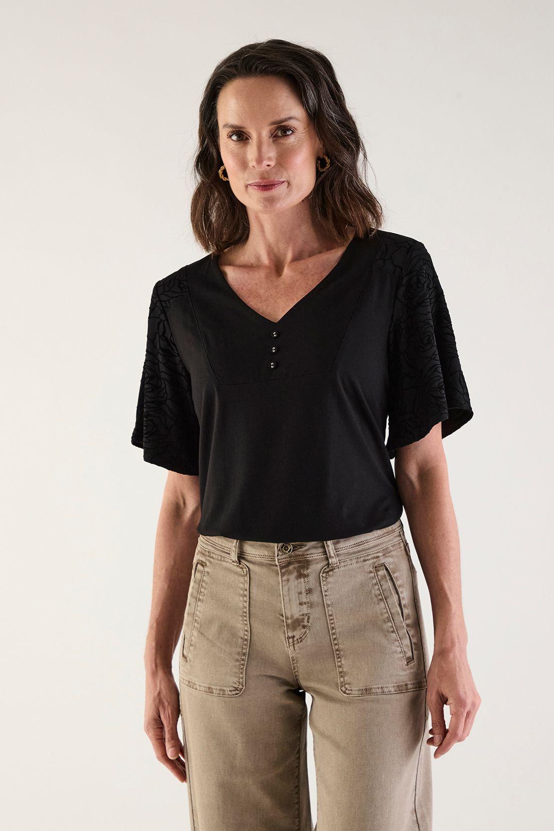 Polera Lisa Negro 14202125055102-1