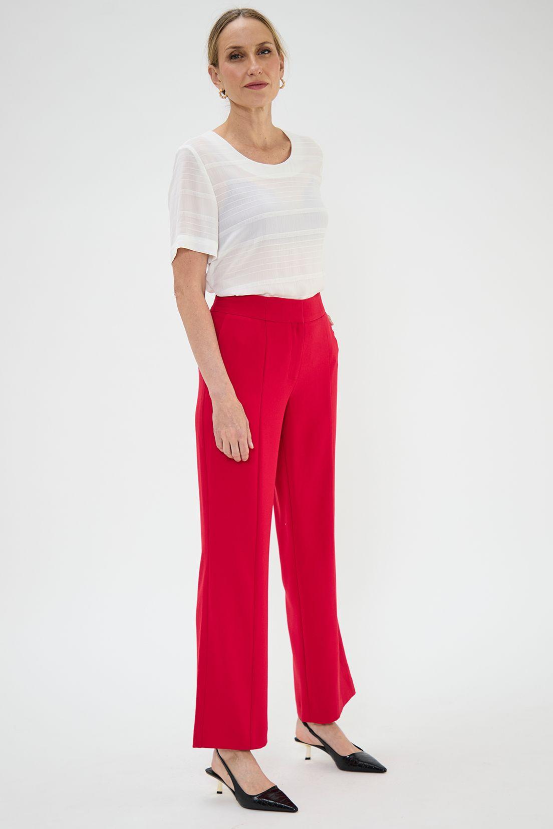 Pantalon Con Corte En Pierna fucsia Ma Griffe 11002125051116-3