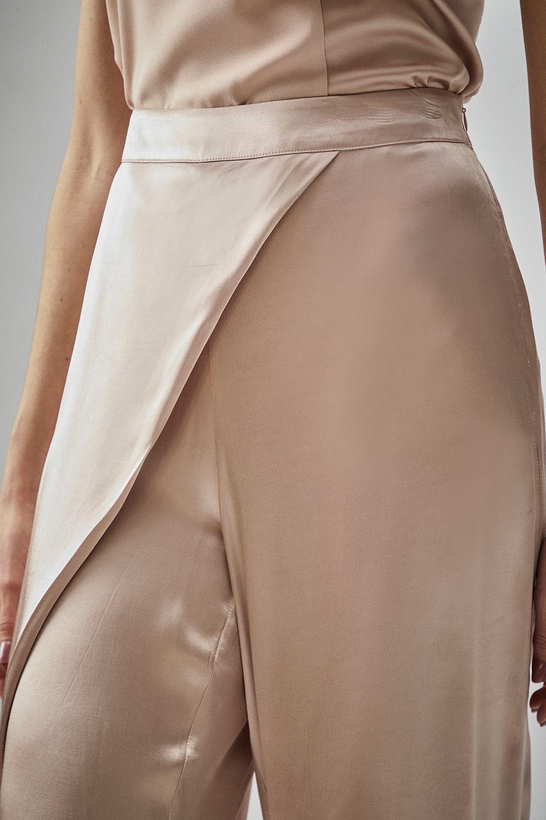 Pantalon Coctail Beige Ma Griffe 11002224100106-2