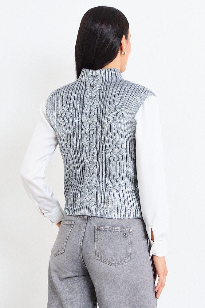 Sweater Sin Mangas Folia Gris iO 18120126022113-2