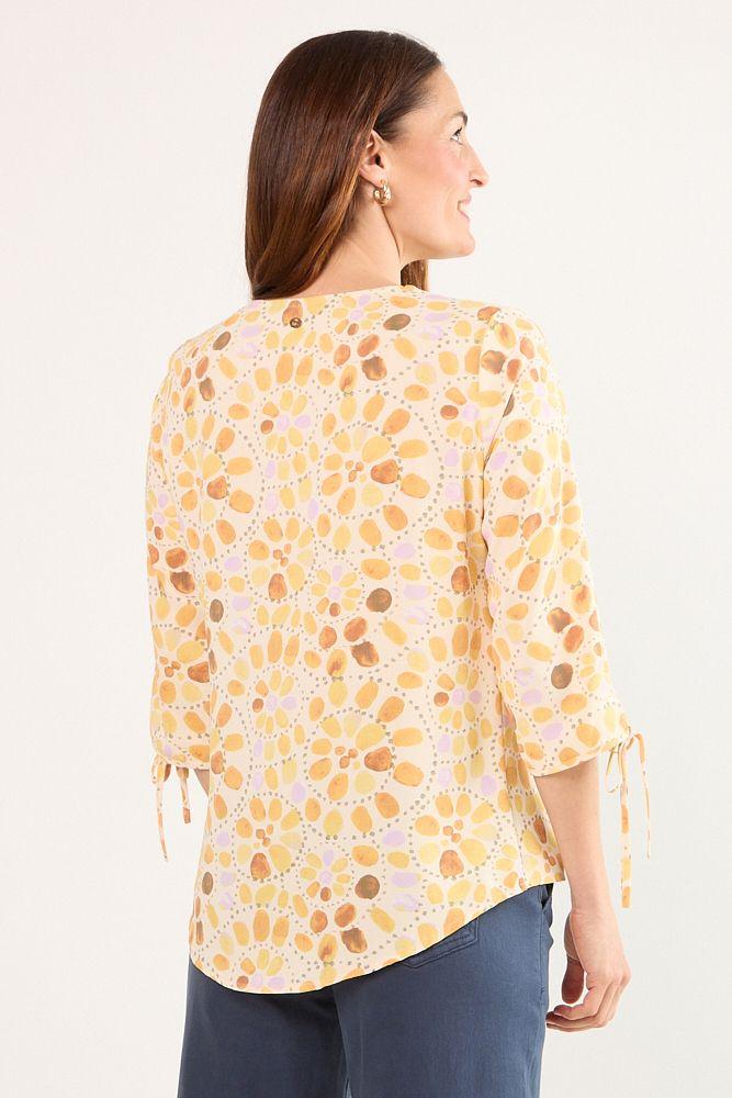 Blusa Fantasia Amarillo Ma Griffe 14104225030108-2