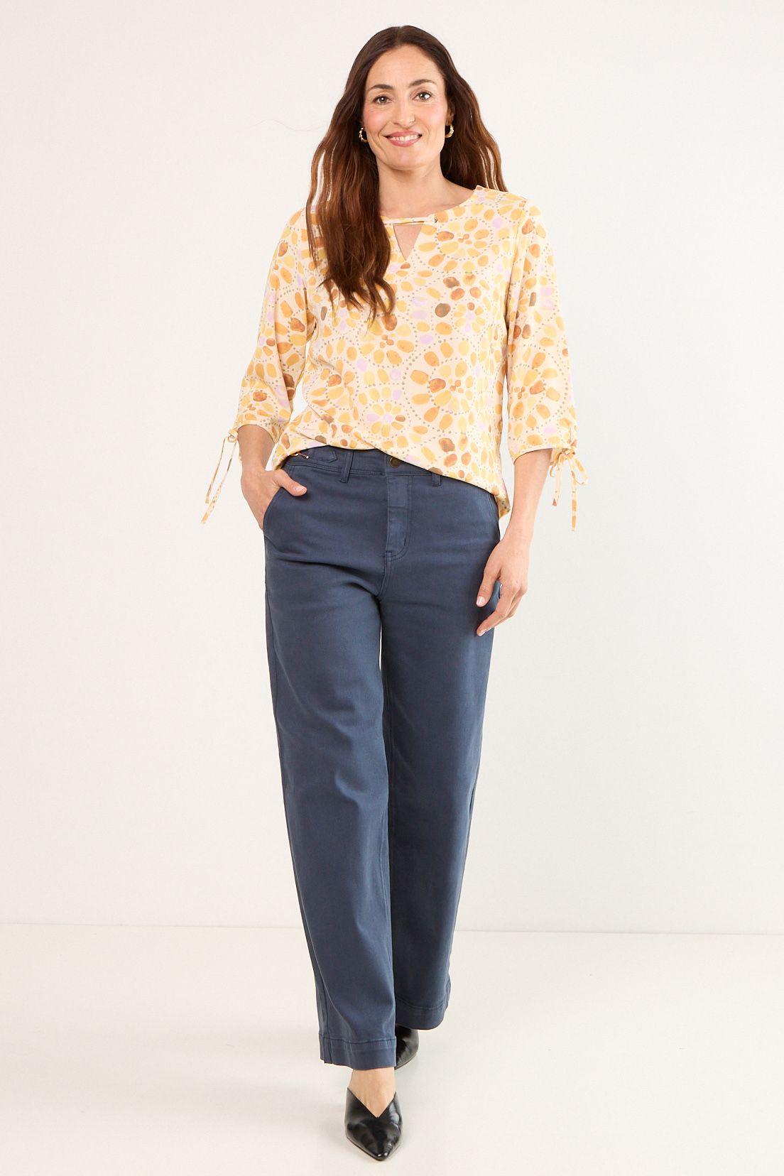 Blusa Fantasia Amarillo Ma Griffe 14104225030108-3