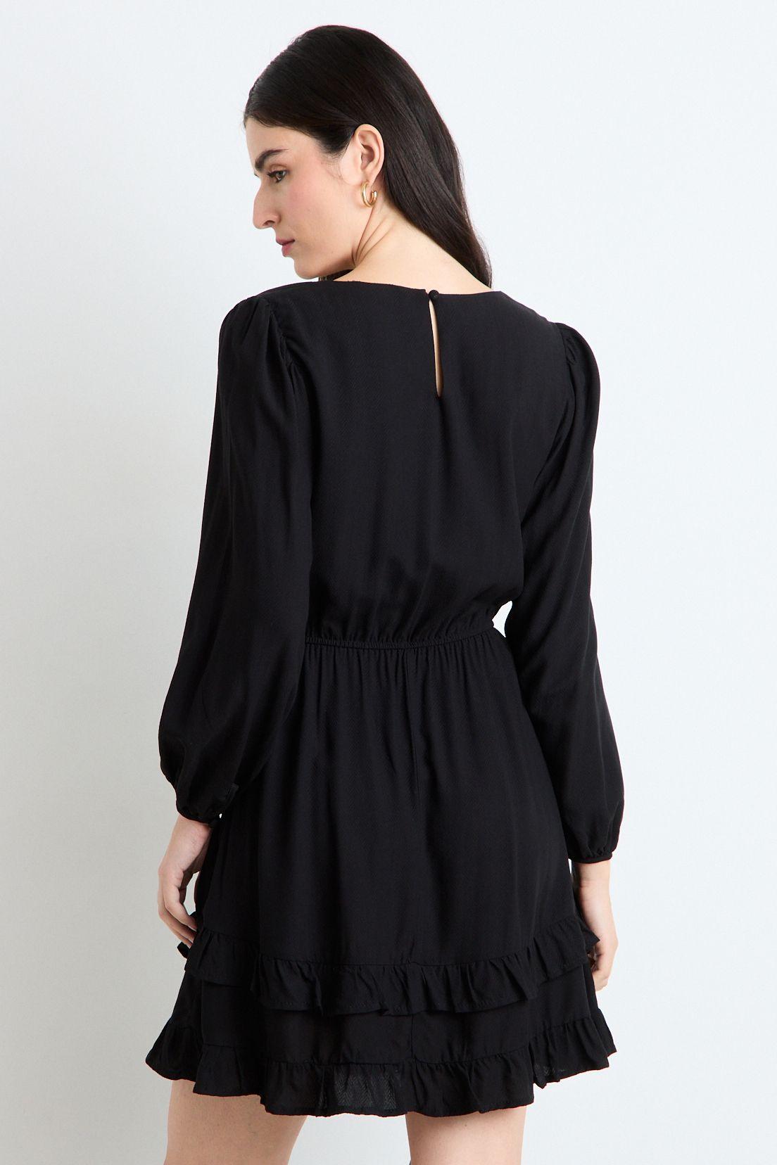 Vestido Corto Negro Ash 13007125070102-2