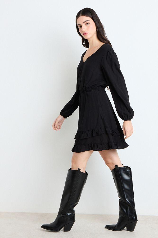 Vestido Corto Negro Ash 13007125070102-4
