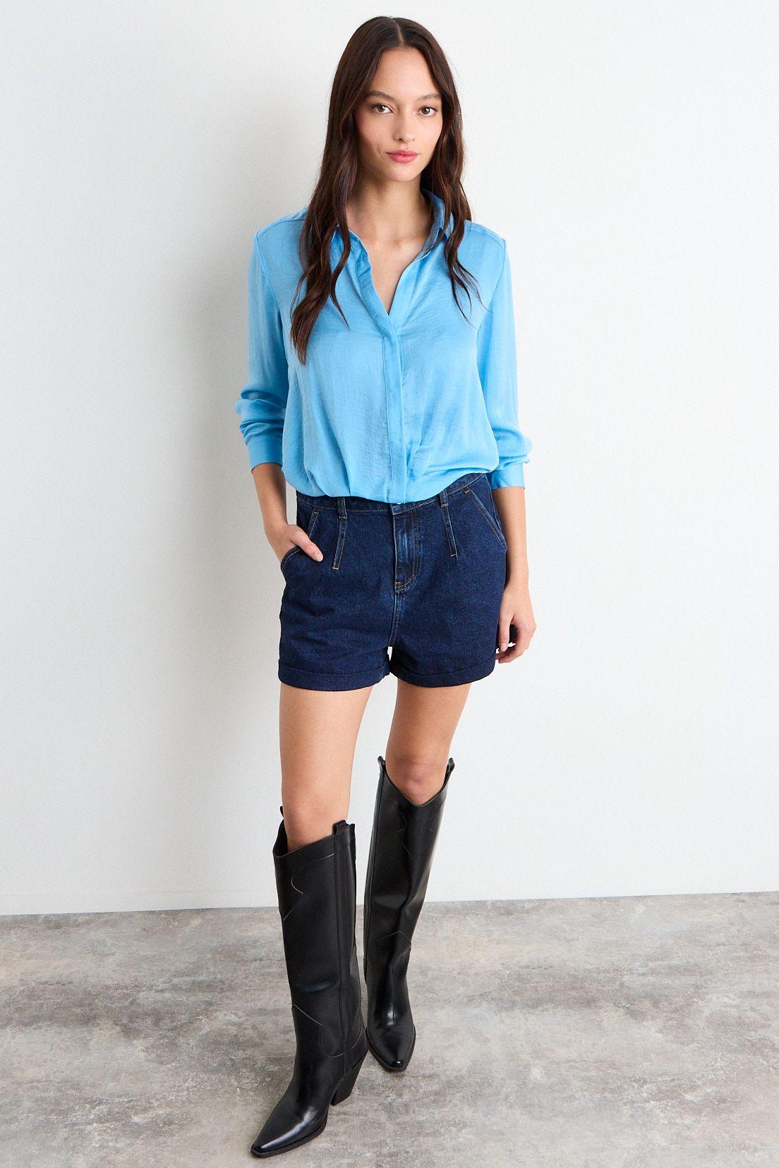 Blusa Lisa Celeste iO 14020126002110-4