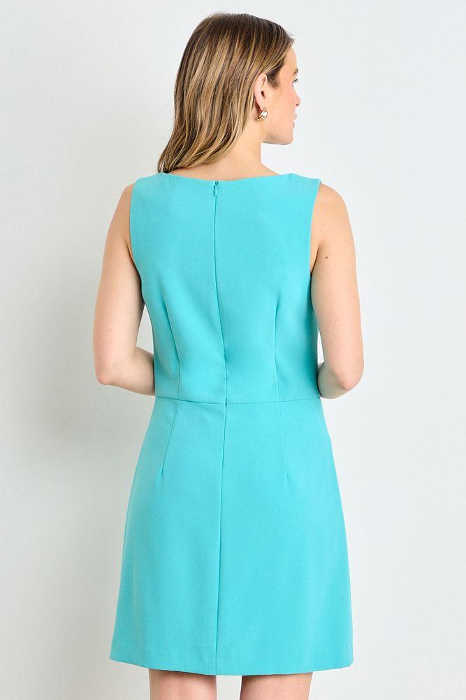 Vestido Corto Liso Calipso Ash 13007225055217-3