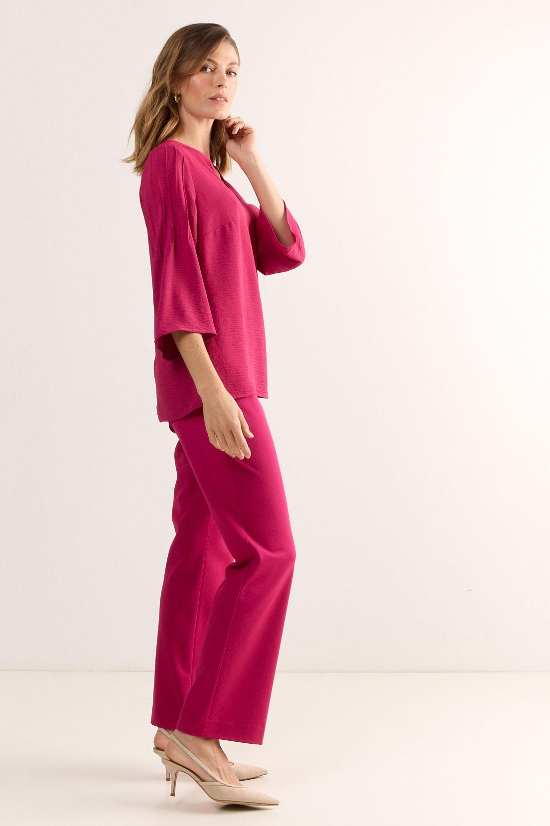 Blusas Manga Larga Fucsia Ma Griffe 14002225001116-2