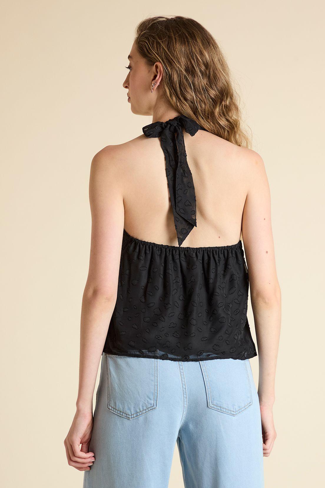 Blusa Lisa Negro iO 14020125053102-3