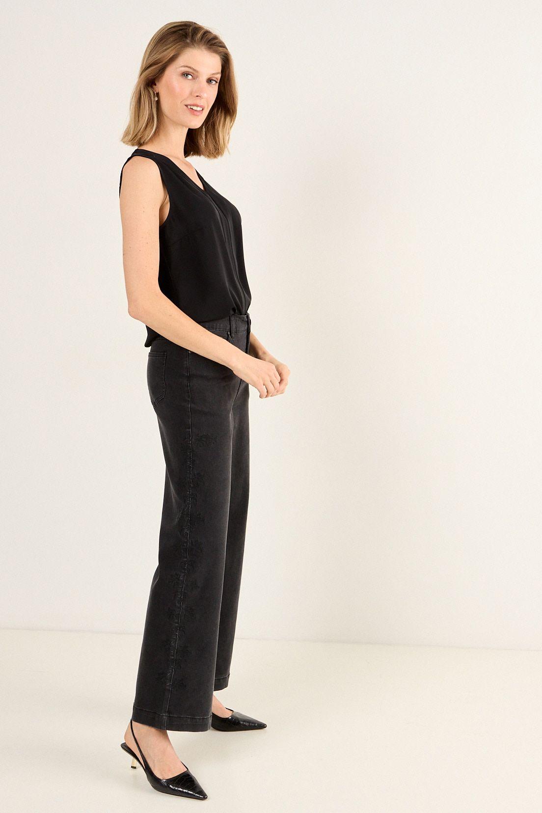 Blusa Sin Mangas Negro Ma Griffe 14002126050102-3