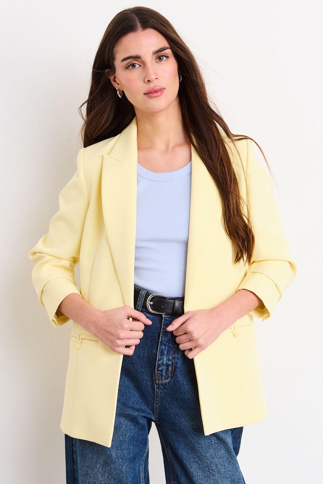 Blazer Liso Amarillo iO 16020226002108-0