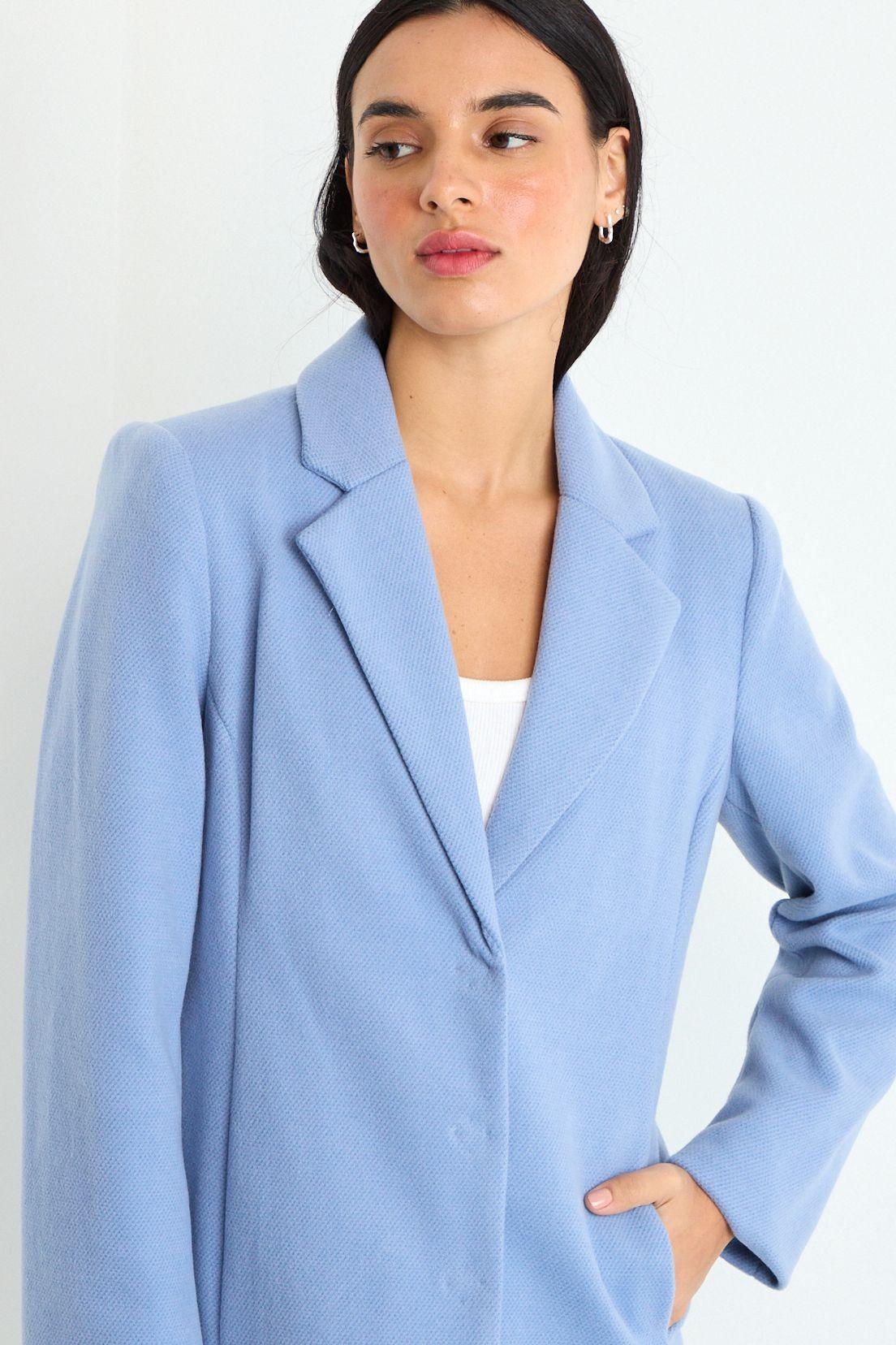 Chaqueton Liso Celeste 17204125005110-1