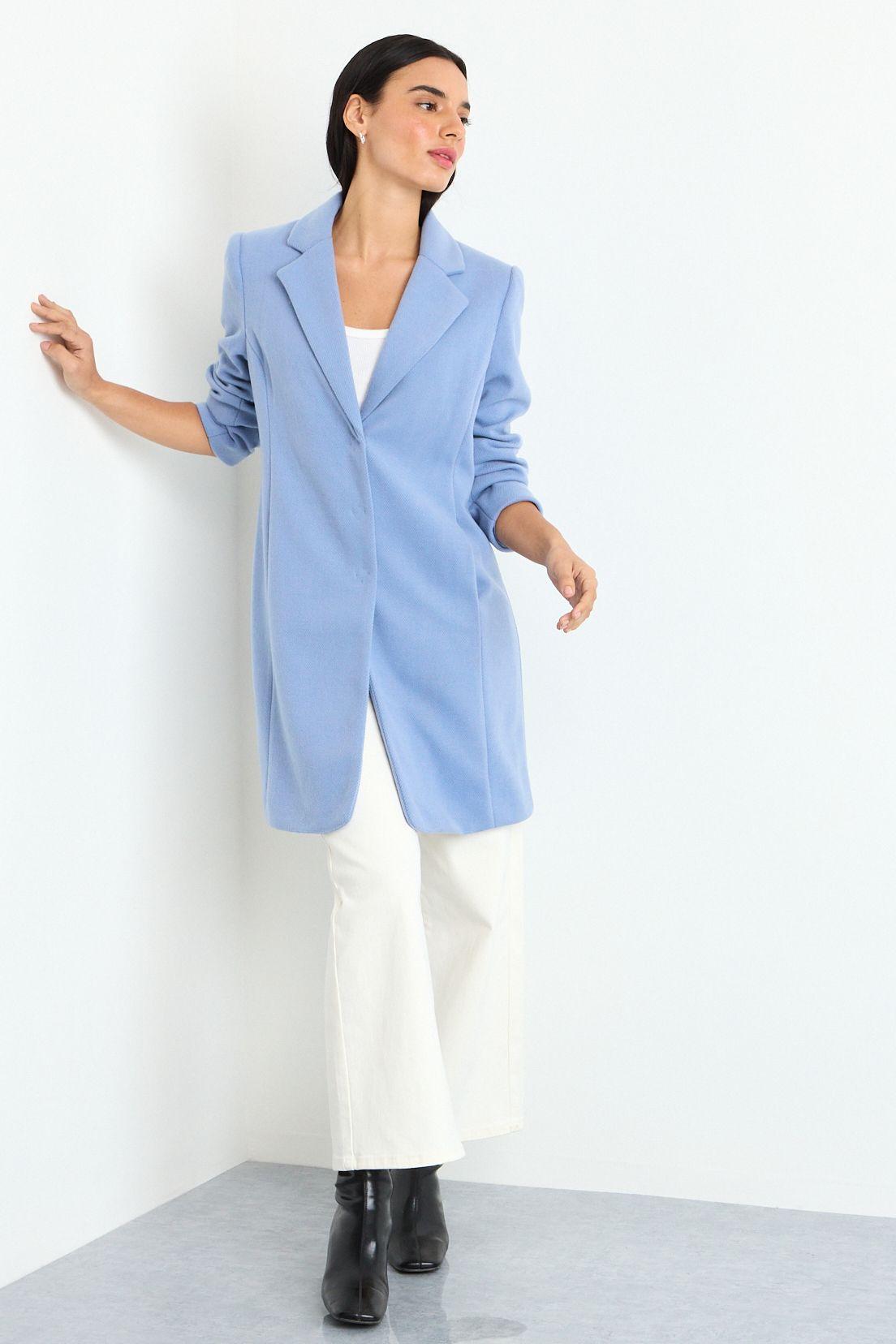 Chaqueton Liso Celeste 17204125005110-3