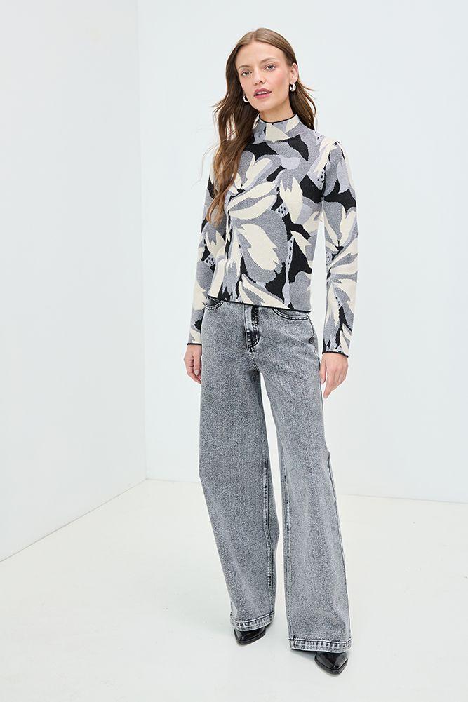Sweater Fantasia Gris 18720125002163-3