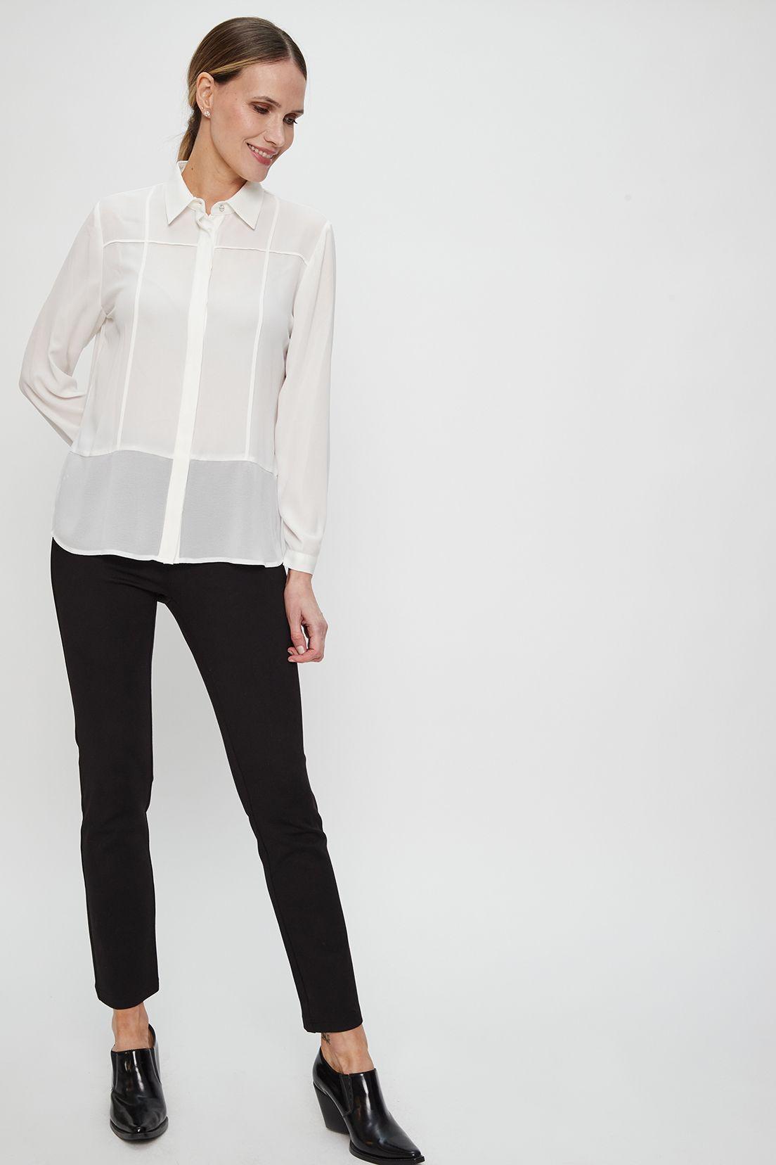Blusa Lisa Blanco Ma Griffe 14002224050105-0