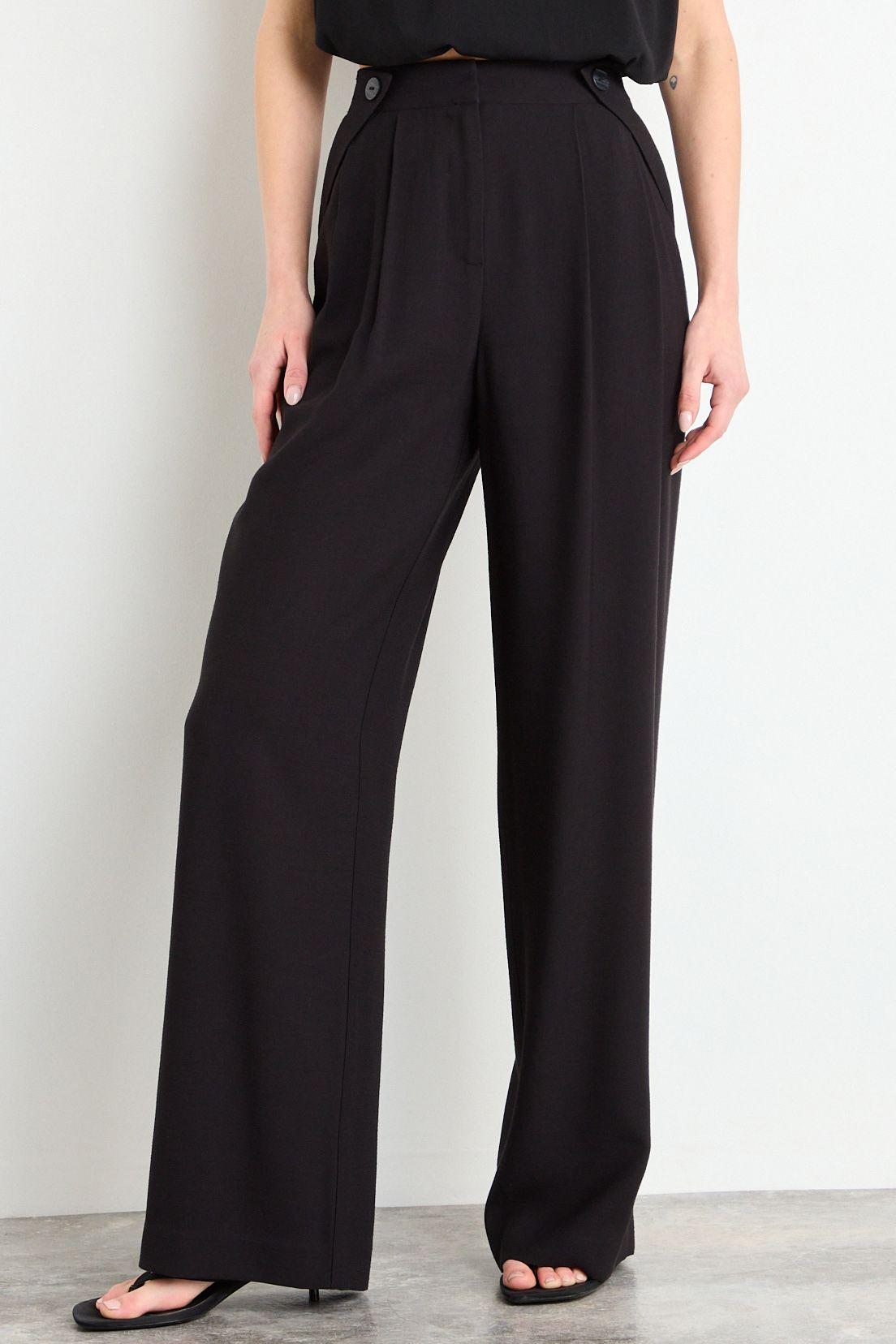 Pantalon Liso Negro iO 11020225064102-1