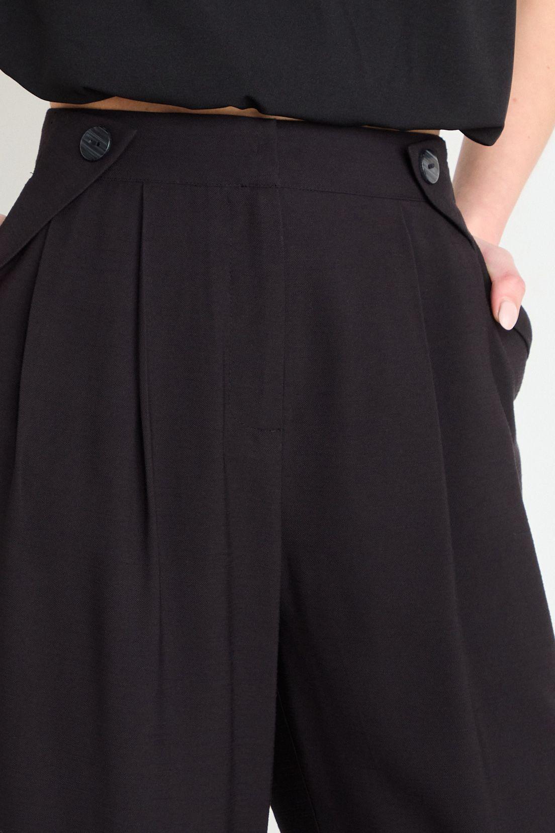 Pantalon Liso Negro iO 11020225064102-3