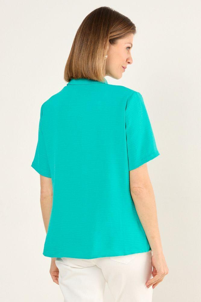 Blusa Lisa Verde Ma Griffe 14004225037217-2