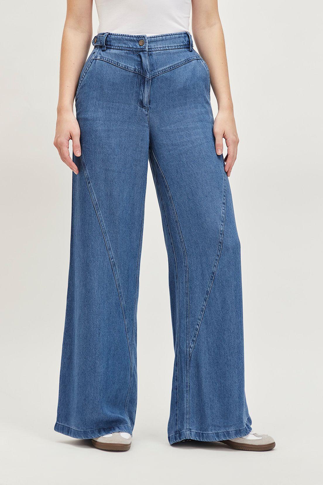 Pantalon Liso Azul iO 11020224053104-1