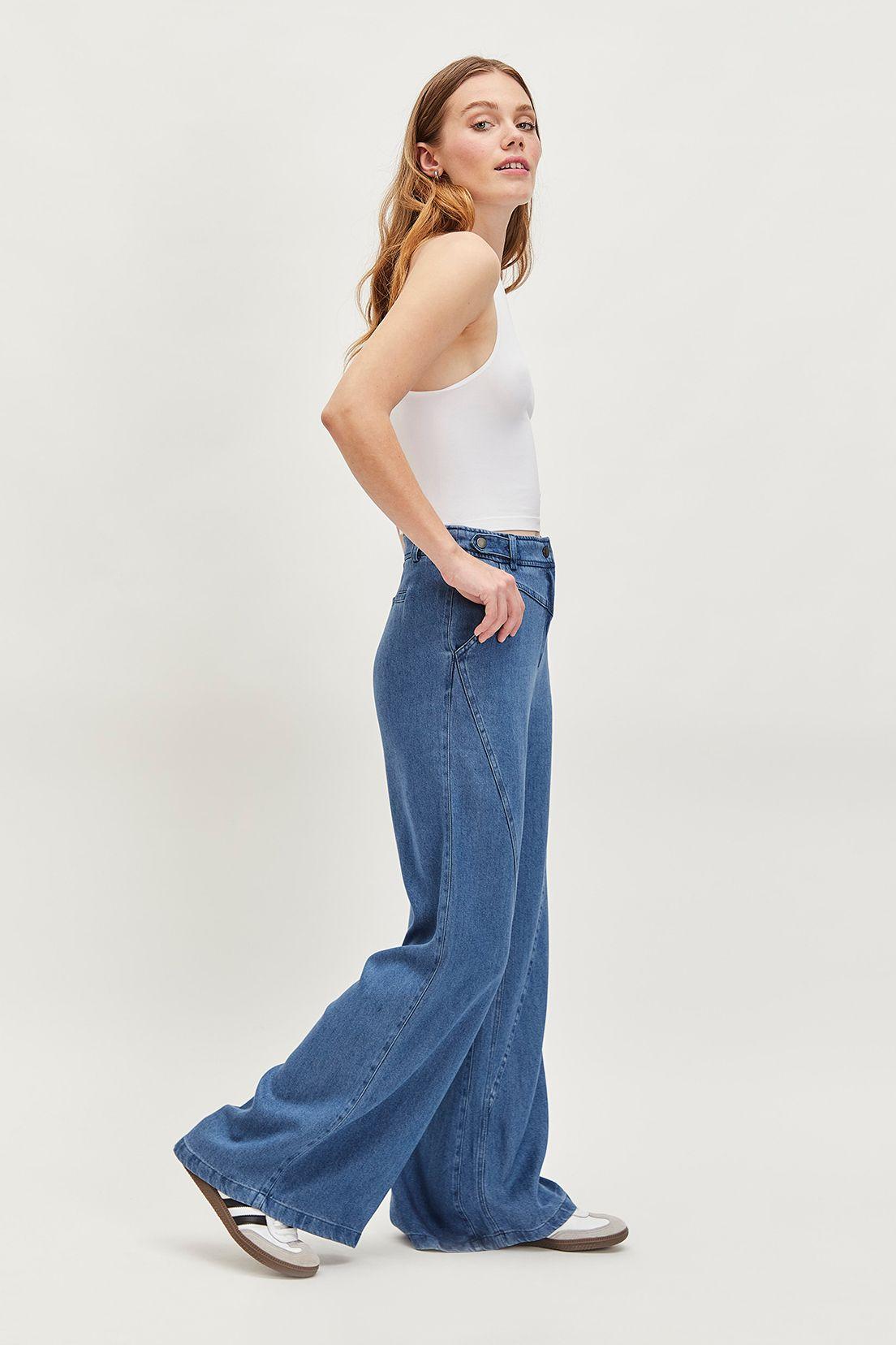 Pantalon Liso Azul iO 11020224053104-2