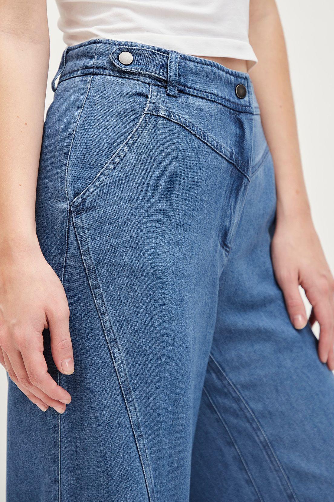 Pantalon Liso Azul iO 11020224053104-3