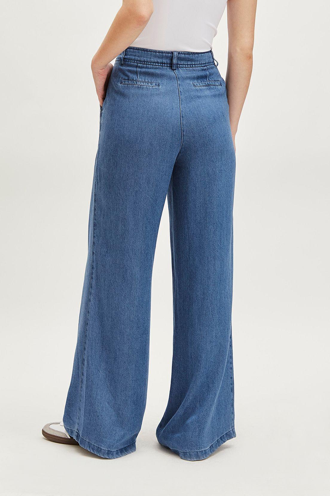 Pantalon Liso Azul iO 11020224053104-4
