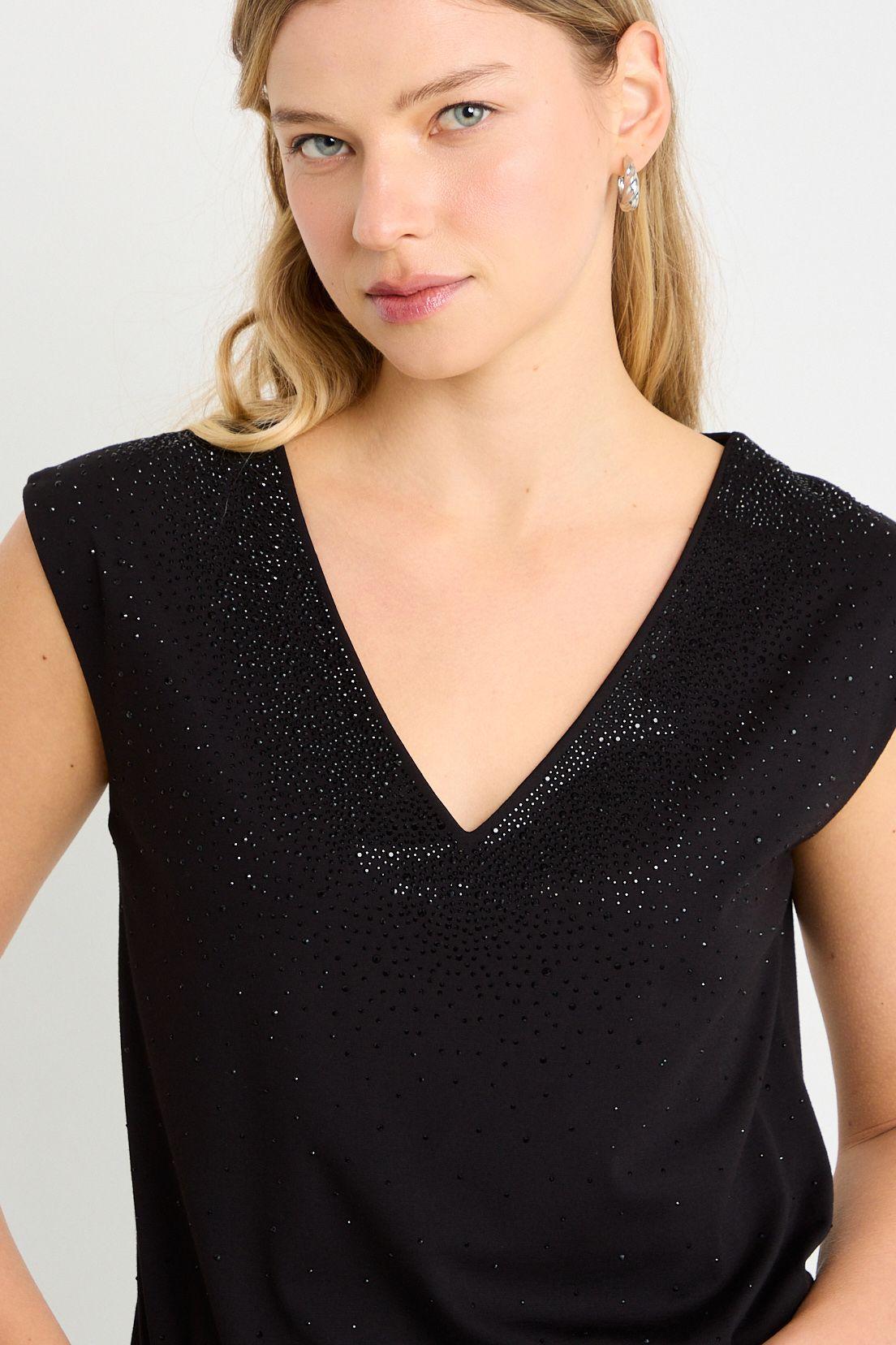 Polera Sin Mangas Negro Ash 14207225006102-1