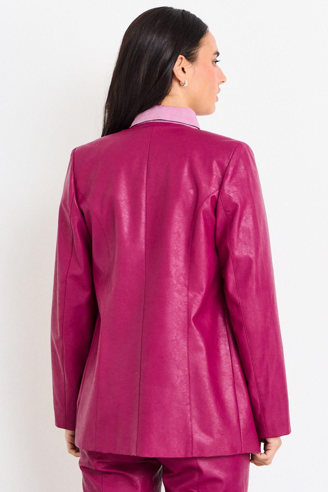 Blazer Liso Burdeos iO 16020226051112-2