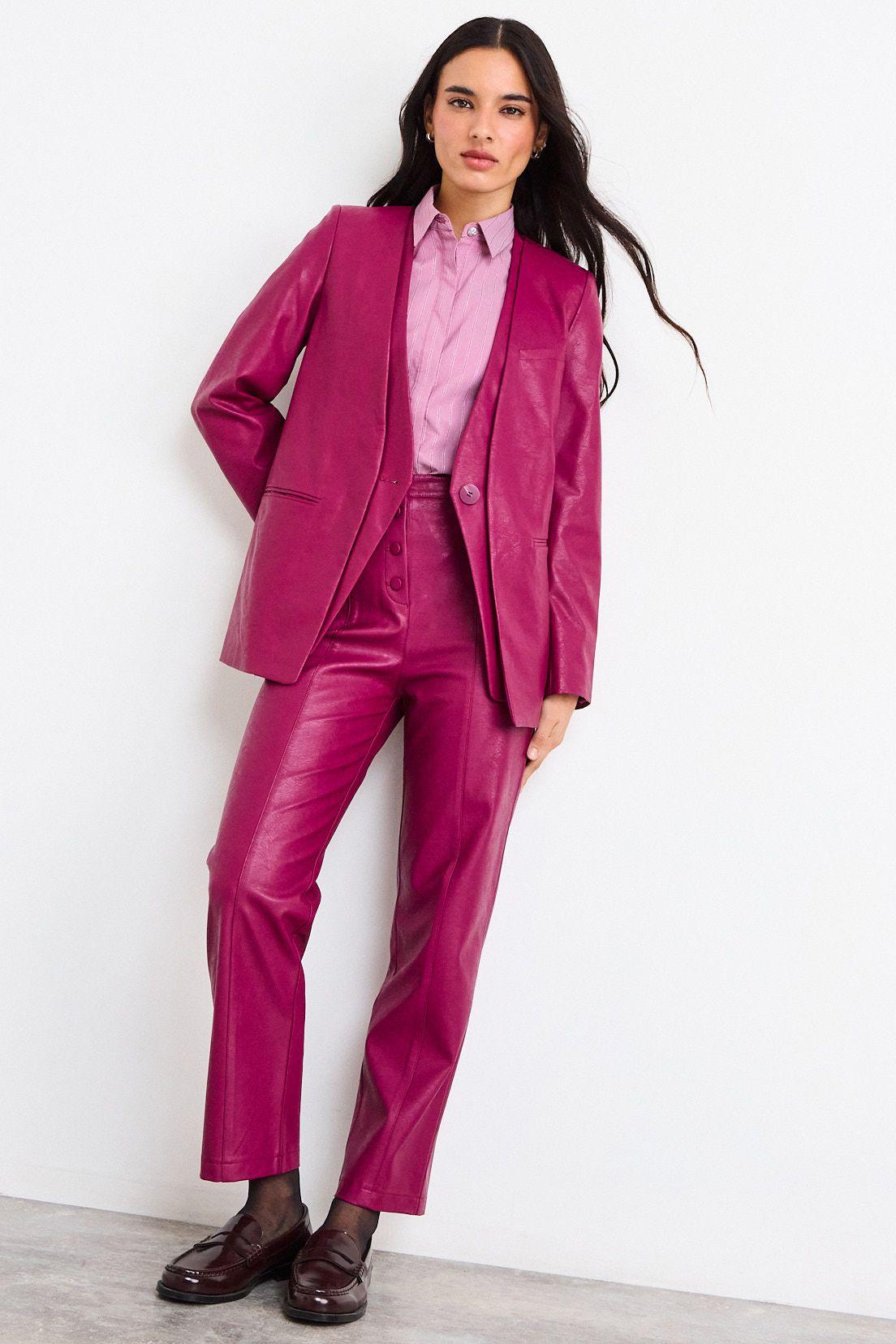 Blazer Liso Burdeos iO 16020226051112-3