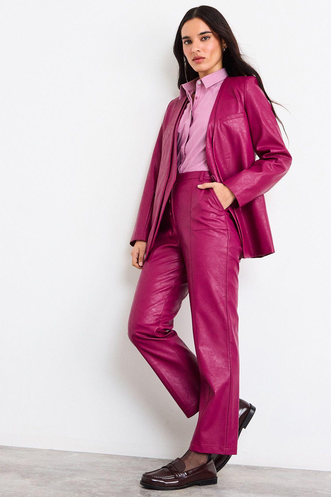 Blazer Liso Burdeos iO 16020226051112-4