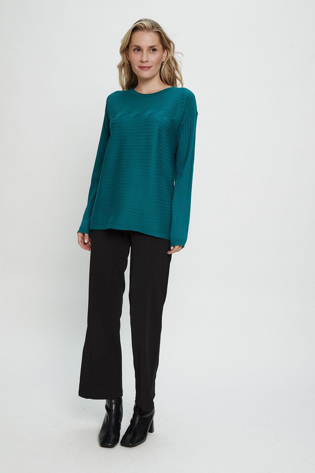 Sweater Liso Verde Ma Griffe 18102224004217-4