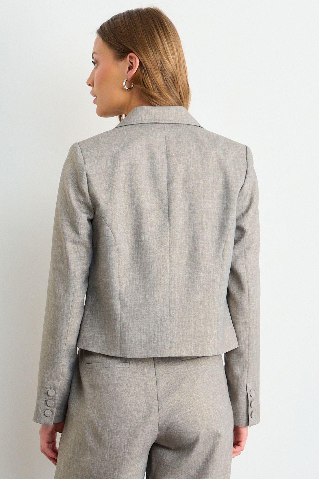 Blazer Liso Gris iO 16020126057163-2
