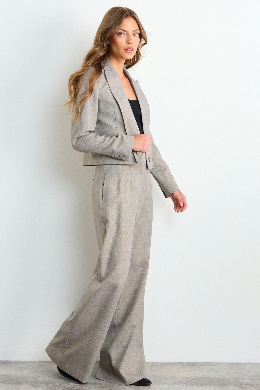 Blazer Liso Gris iO 16020126057163-3