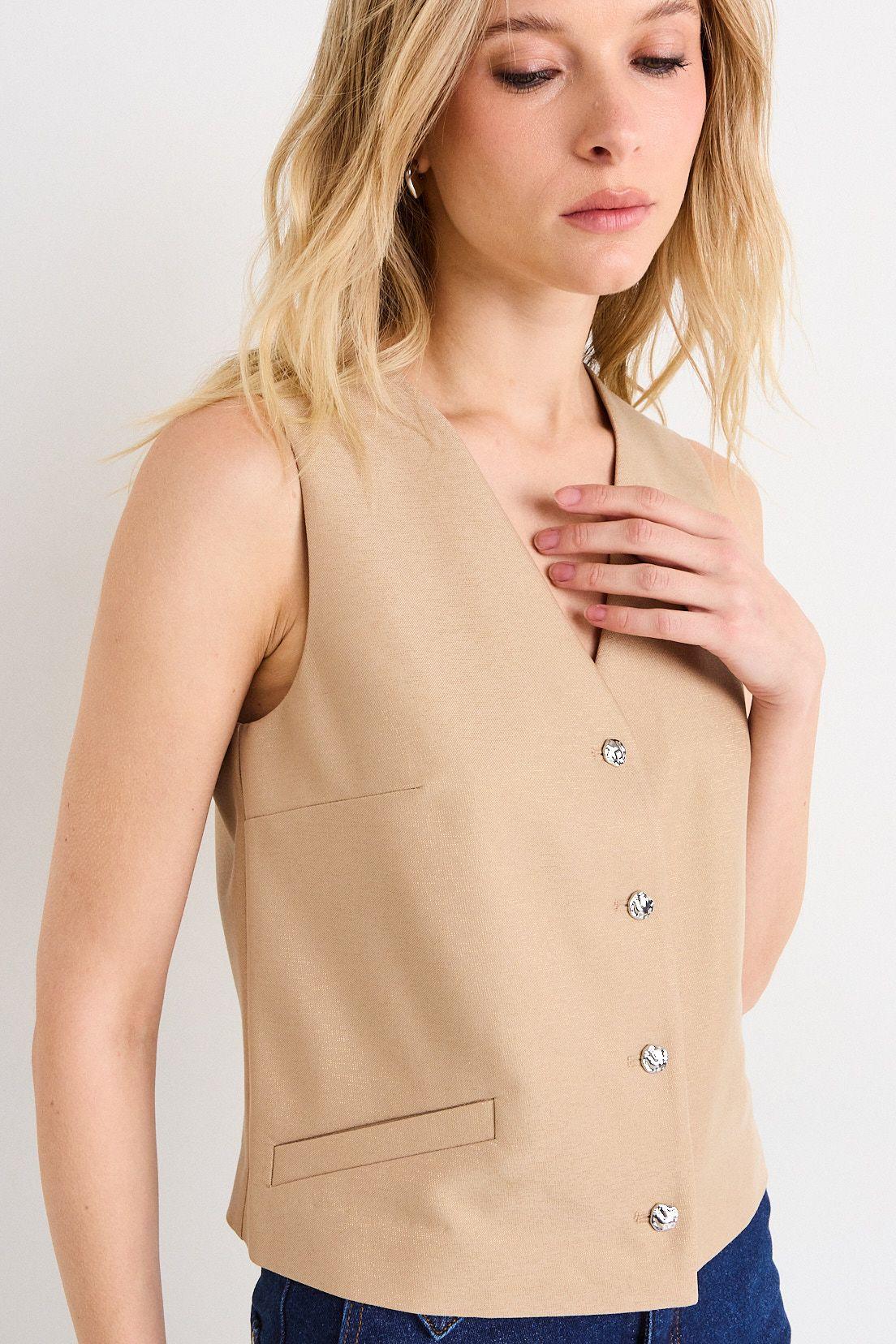 Gilet Avellana Ash 16207226050126-1