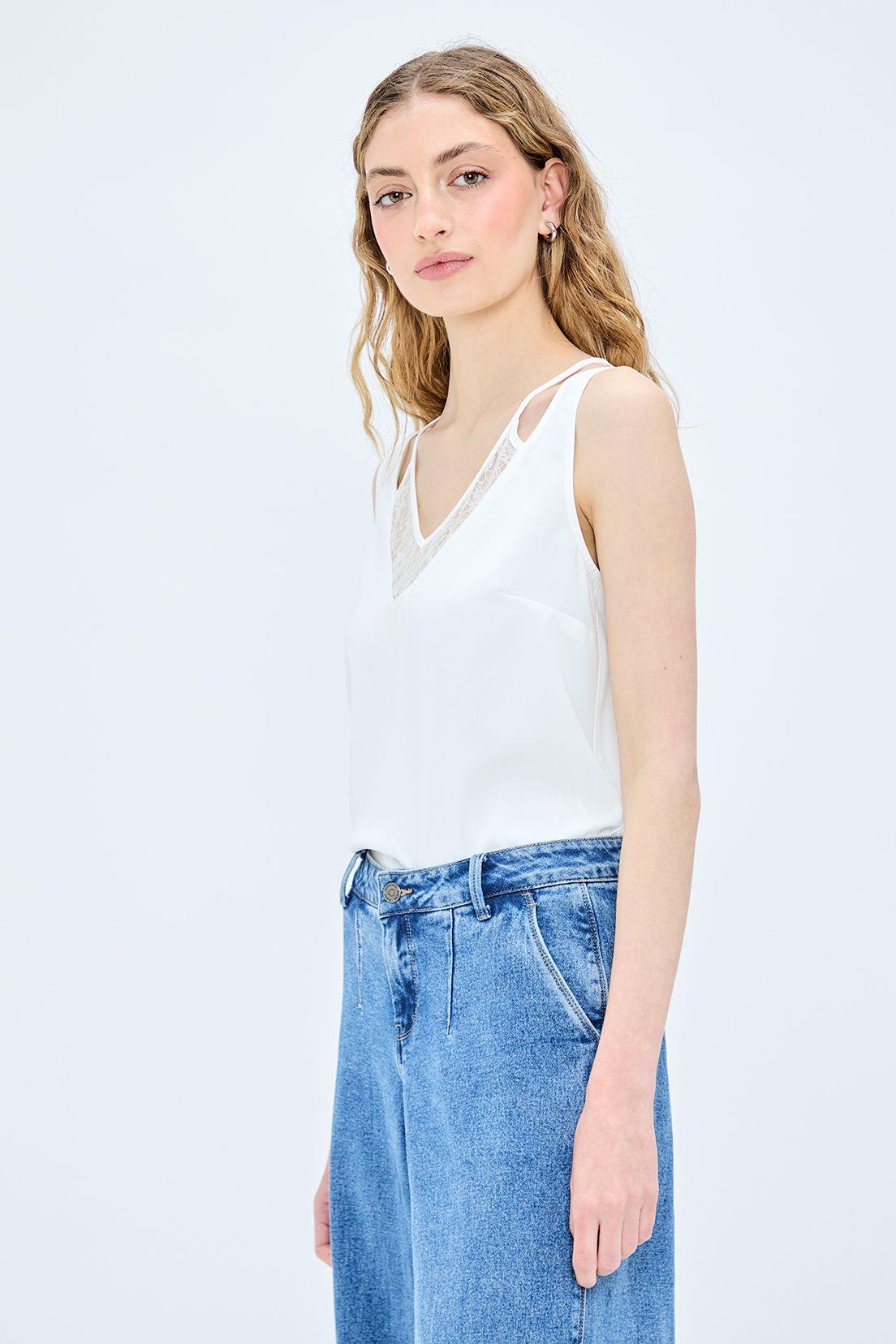 Blusa Lisa Crudo iO 14020224086105-2