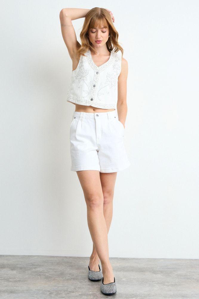 Short Mezclilla Crudo iO 11820225003105-0